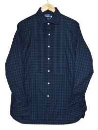 【程度良好】ラルフローレン【Polo by Ralph Lauren】【ブラックウォッチ】【ドレスシャツ】【16/40】 