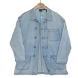 画像5: 【LIZ WEAR】【ライトデニム】カンフージャケット風【デニムジャケット】【チャイナジャケット】【サイズL】<br> (5)
