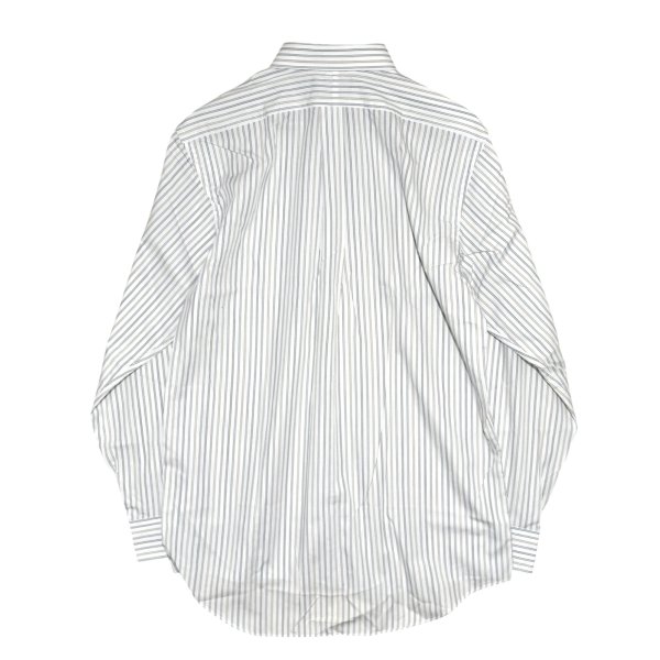 画像3: 【デッドストック】【90's】【LANDS' END】ランズエンド【ボタンダウンシャツ】白【ストライプ】【15 1/2-34】 