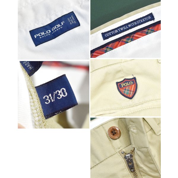 画像2: ビンテージ【90's】【ポロゴルフ】【Polo Golf】ラルフローレン【チノパンツ】コットンパンツ【31×30】