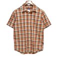 画像1: ビンテージ【Patagonia】【パタゴニア】【オーガニックコットン】【チェック】【半袖シャツ】【サイズS】 (1)
