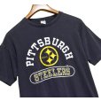 画像1: 70's〜【USA製】ビンテージ【チャンピオン】【Champion】【バータグ】【PITTSBURGH STEELERS】【Tシャツ】【XL】 (1)