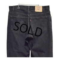 90’【ビンテージ】【メキシコ製】【LEVI'S】【リーバイス】560 ブラック 黒【テーパード】【デニムパンツ】【36Ｘ30】 