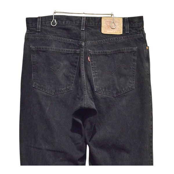 画像1: 90’【ビンテージ】【メキシコ製】【LEVI'S】【リーバイス】560 ブラック 黒【テーパード】【デニムパンツ】【36Ｘ30】 