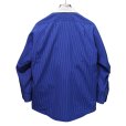 画像3: 【90's】【USA製】【Brooks Brothers makers】【ブルックスブラザーズ】 青×白 ストライプ 【クレリックシャツ】【15-2】<br> (3)