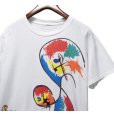 画像1: 【90's】ビンテージ【Disney】【Mickey Mouse】【ディズニー】【ミッキーマウス】アートプリント【Tシャツ】<br> (1)