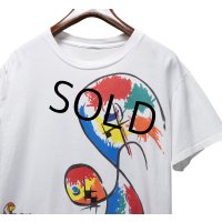 【90's】ビンテージ【Disney】【Mickey Mouse】【ディズニー】【ミッキーマウス】アートプリント【Tシャツ】 