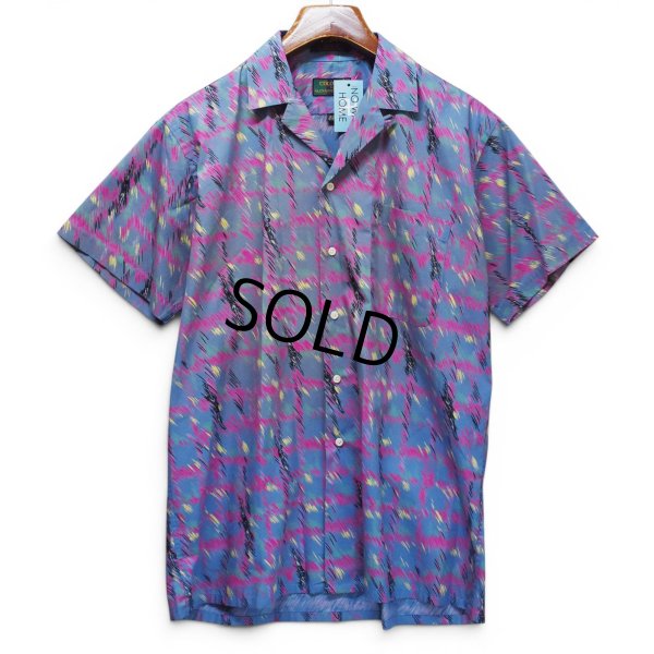 画像1: 【ほぼ未使用】【90's】【カナダ製】ビンテージ【ALEXANDER JULIAN】アレキサンダージュリアン【半袖シャツ】開襟シャツ【総柄】【サイズM】