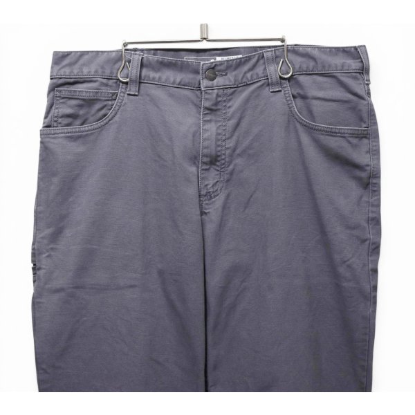 画像3: ビンテージ【Carhartt】【カーハート】【RUGGED FLEX】【RELAXED FIT】【5ポケットワークパンツ】【グレー】【36×32】