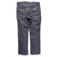 画像4: ビンテージ【Carhartt】【カーハート】【RUGGED FLEX】【RELAXED FIT】【5ポケットワークパンツ】【グレー】【36×32】 (4)