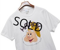ビンテージ【PORT & COMPANY】ポート&カンパニー【Disney】ディズニー【HAPPY】【白雪姫】【小人】【プリントTシャツ】【サイズM】