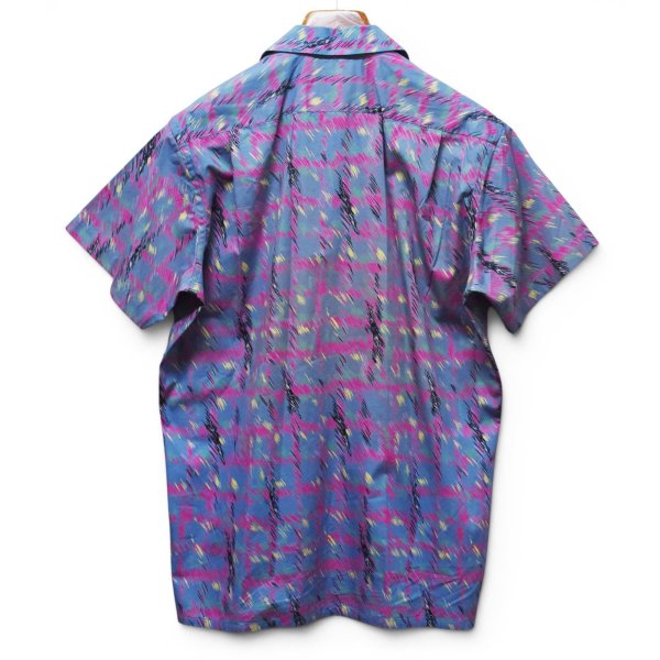 画像3: 【ほぼ未使用】【90's】【カナダ製】ビンテージ【ALEXANDER JULIAN】アレキサンダージュリアン【半袖シャツ】開襟シャツ【総柄】【サイズM】