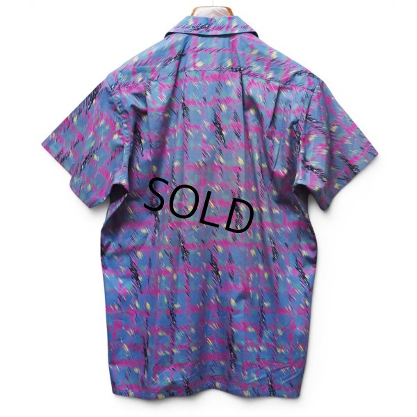 画像3: 【ほぼ未使用】【90's】【カナダ製】ビンテージ【ALEXANDER JULIAN】アレキサンダージュリアン【半袖シャツ】開襟シャツ【総柄】【サイズM】