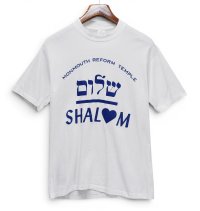 【90's】【USA製】ビンテージ【BELTON】【SHALOM】【プリントTシャツ】【サイズL】