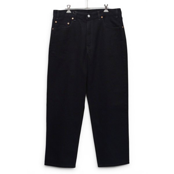 画像1: ビンテージ【90's】【USA製】【リーバイス】【Levi's】【550】【ブラックデニムパンツ】【後染め】【36×30】