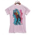 画像3: 【90's】【USA製】ビンテージ【WORMSER】レディース古着【Family Matters】ファミリーマターズ【URKEL】【アーケル】【キャラクターTシャツ】【ピンク】【US8】 (3)