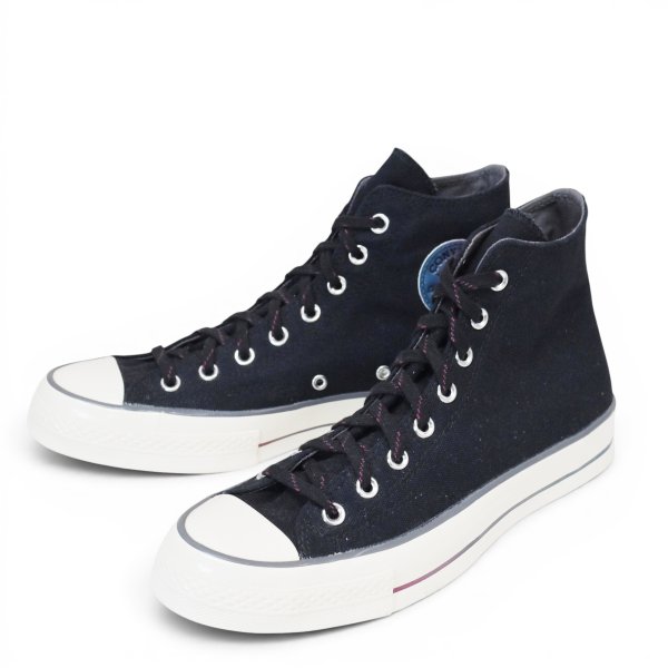 画像1: 【ほぼ未使用】【CONVERSE】【コンバース】【Chuck Taylor 70】【チャックテイラー70】【ハイカットスニーカー】【ブラック】【US9】【27.5cm】