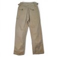 画像4: 【50's】【ビンテージ】【イギリス軍】【British Army】【グルカパンツ】【カーゴパンツ】【サイズ8】<br>  (4)