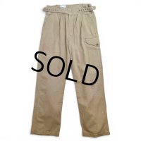 【50's】【ビンテージ】【イギリス軍】【British Army】【グルカパンツ】【カーゴパンツ】【サイズ8】  