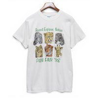 【90's】【ビンテージ】【ギルダン】【GILDAN】【FUN FAIR '98】【アニマルプリントTシャツ】【サイズL】