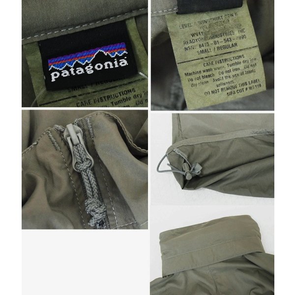 画像2: 程度良好【米軍】【パタゴニア】patagonia【MARS】マーズ【LEVEL4】【レベル4】【ウィンドシャツ】【S-Ｒ】 