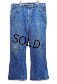 【~80's】【ビンテージ】【USA製】【リーバイス】【Levi's】【646】【ベルボトムデニムパンツ】【38×30】