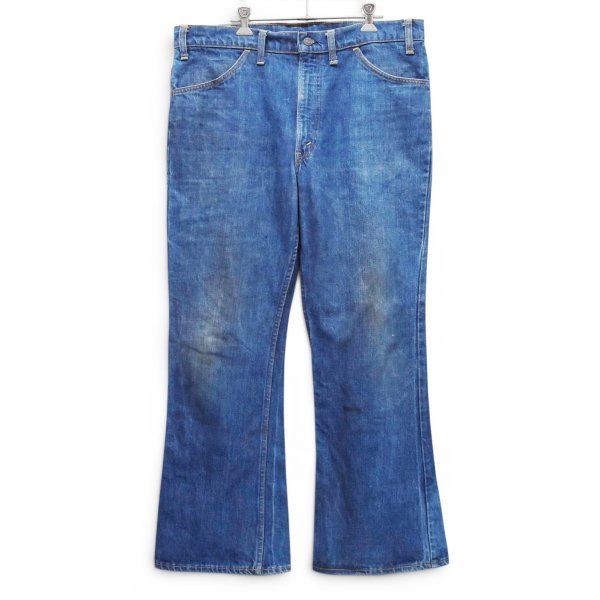 画像1: 【~80's】【ビンテージ】【USA製】【リーバイス】【Levi's】【646】【ベルボトムデニムパンツ】【30×30】
