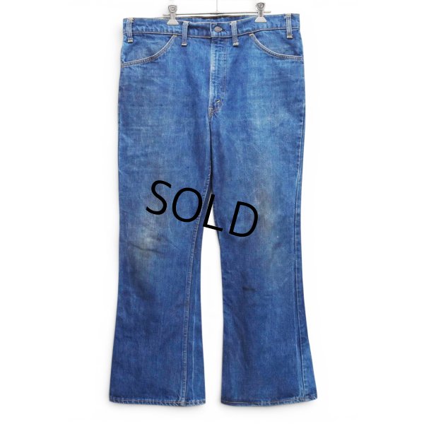画像1: 【~80's】【ビンテージ】【USA製】【リーバイス】【Levi's】【646】【ベルボトムデニムパンツ】【38×30】