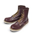 画像1: 80’s~【デッドストック】ビンテージ【ルーマニア製】【Tomis】ブラウン【ワークブーツ】レザーブーツ【8 1/2EE】 (1)