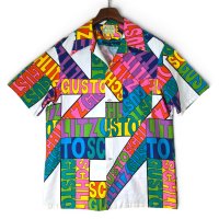 【70's】【ビンテージ】【ハワイ製】【Ui-Maikai】ウイマイカイ【Schlitz】【総柄】【アロハシャツ】【XLサイズ程度】