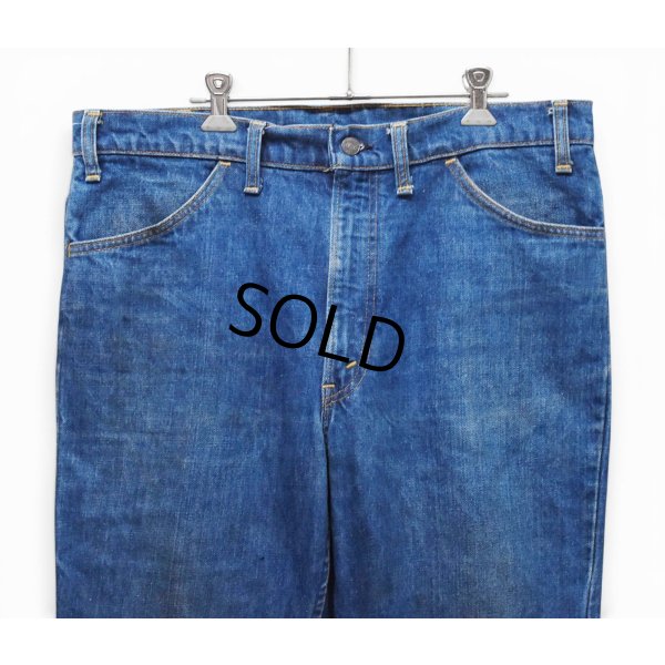 画像3: 【~80's】【ビンテージ】【USA製】【リーバイス】【Levi's】【646】【ベルボトムデニムパンツ】【38×30】