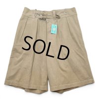 40's ビンテージ【イギリス軍】【ブリティッシュアーミー】【グルカショーツ】【ベージュ】【サイズ9A】 