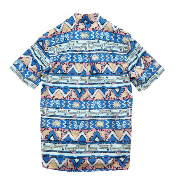 画像3: 【パタゴニア】【Patagonia】オーガニックコットン【Go To Shirt】【幾何学模様】【半袖シャツ】【サイズS】 