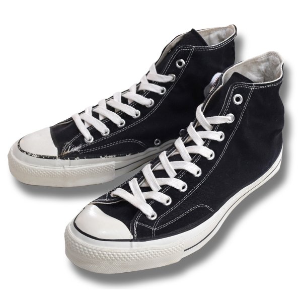 画像1: 【デッドストック】【70's】【USA製】【ビンテージ】【コンバース】【CONVERSE】【チャックテイラー】【Chuck Taylor】【オールスター】【ALL STAR】【ハイカットスニーカー】US12 約30cm