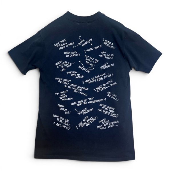 画像3: 【90's】【ビンテージ】【USA製】黒×緑文字【ヘインズ】【Hanes】【GROUCHY OLD GEEZER】【プリントTシャツ】【サイズL】