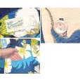 画像2: 【70's】ビンテージ【ハワイ製】【Diamond Head】【アロハシャツ】開襟シャツ【ハイビスカス柄】【S程度】 (2)