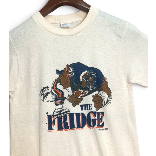 画像3: 【80's】【ビンテージ】【USA製】【チャンピオン】【Champion】【THE FRIDGE】【NFL】染込みプリント【アメフトTシャツ】【サイズM】
