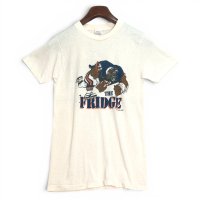 【80's】【ビンテージ】【USA製】【チャンピオン】【Champion】【THE FRIDGE】【NFL】染込みプリント【アメフトTシャツ】【サイズM】