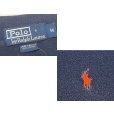 画像2: ビンテージ【ラルフローレン】【Ralph Lauren】ネイビー×オレンジ【ポロシャツ】【ツートンカラー】【サイズM】 (2)