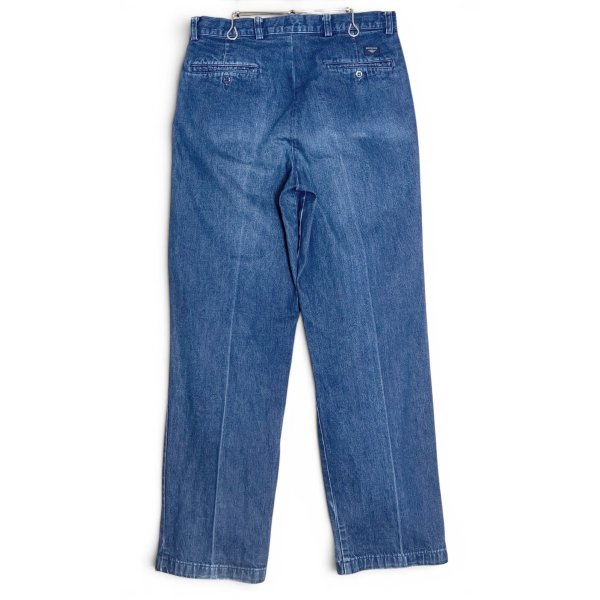 画像3: ビンテージ【DOCKERS】【Dockers】ブルーデニム【2タック】【デニムパンツ】【32×30】