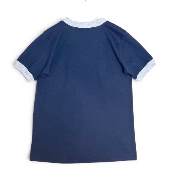 画像3: デッドストック【未使用】【USA製】ビンテージ【Goodwear】ネイビー×グレー【リンガーTシャツ】【サイズM】
