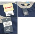 画像2: デッドストック【未使用】【USA製】ビンテージ【Goodwear】ネイビー×グレー【リンガーTシャツ】【サイズM】 (2)