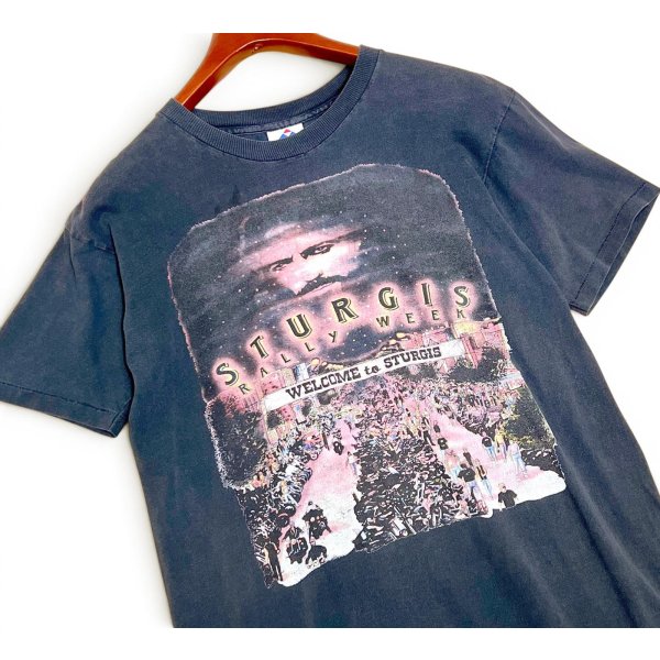 画像3: 【90's】【ビンテージ】【USA製】【STURGIS RALLY WEEK】グレー【バイクTシャツ】【両面プリント】【サイズM】