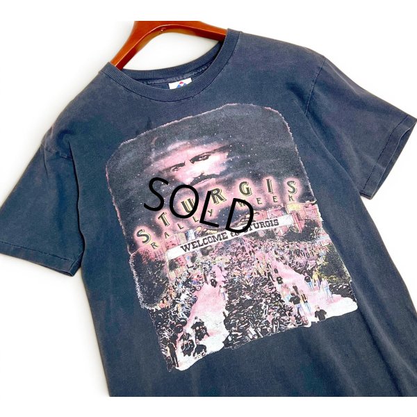 画像3: 【90's】【ビンテージ】【USA製】【STURGIS RALLY WEEK】グレー【バイクTシャツ】【両面プリント】【サイズM】