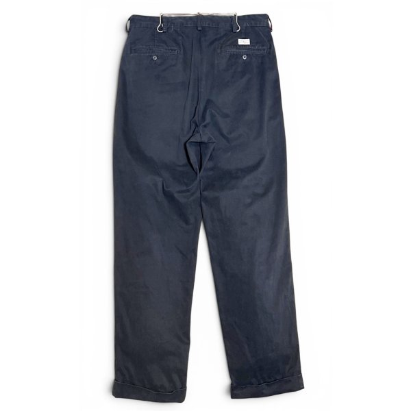 画像3: ビンテージ【Polo by Ralph Lauren】【ラルフローレン】【2タック】【コットンパンツ】【ブラック】【34×32】