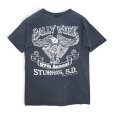 画像4: 【90's】【ビンテージ】【USA製】【STURGIS RALLY WEEK】グレー【バイクTシャツ】【両面プリント】【サイズM】 (4)