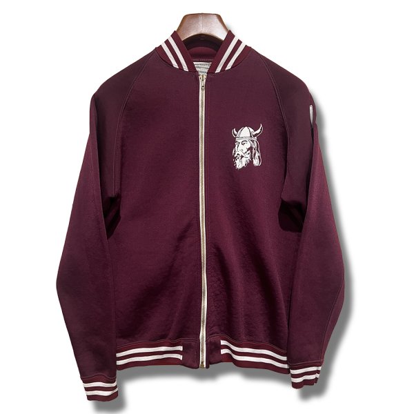 画像4: 60's〜【ビンテージ】【USA製】【チャンピオン】【Champion】【トラックジャケット】【EAST LYME】【VIKINGS】【エンジ】【サイズL】