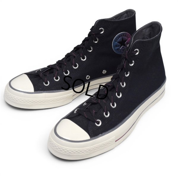 画像2: ほぼ未使用【コンバース】converse【CT70】【chuck 70】【黒】グラデーションパッチ【オールスター】A02758C【ハイカットシューズ】【27.5ｃｍ】 