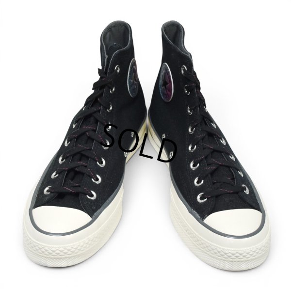 画像6: ほぼ未使用【コンバース】converse【CT70】【chuck 70】【黒】グラデーションパッチ【オールスター】A02758C【ハイカットシューズ】【27.5ｃｍ】 