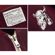画像2: 60's〜【ビンテージ】【USA製】【チャンピオン】【Champion】【トラックジャケット】【EAST LYME】【VIKINGS】【エンジ】【サイズL】 (2)